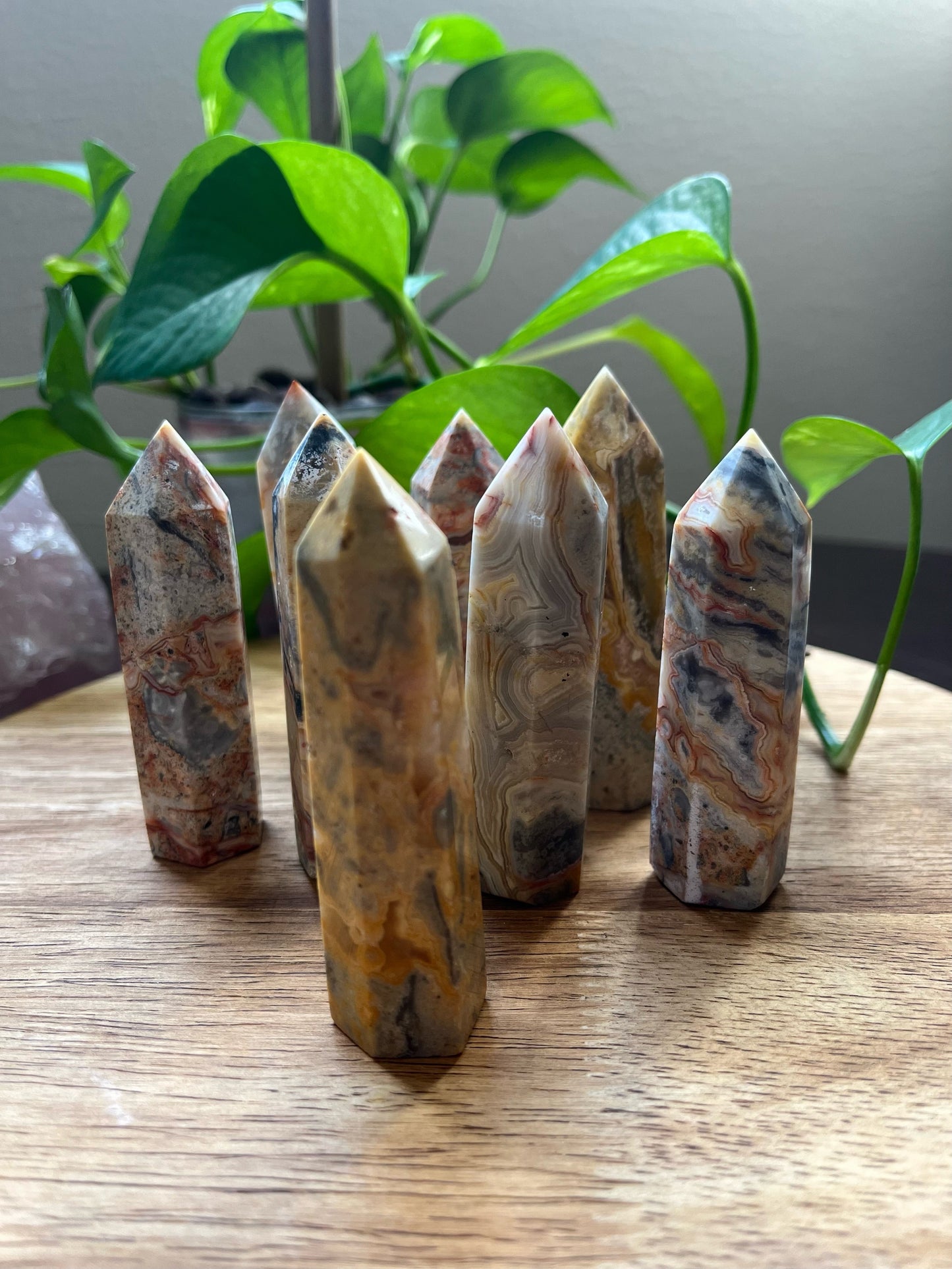 Crazy Lace Agate Towers